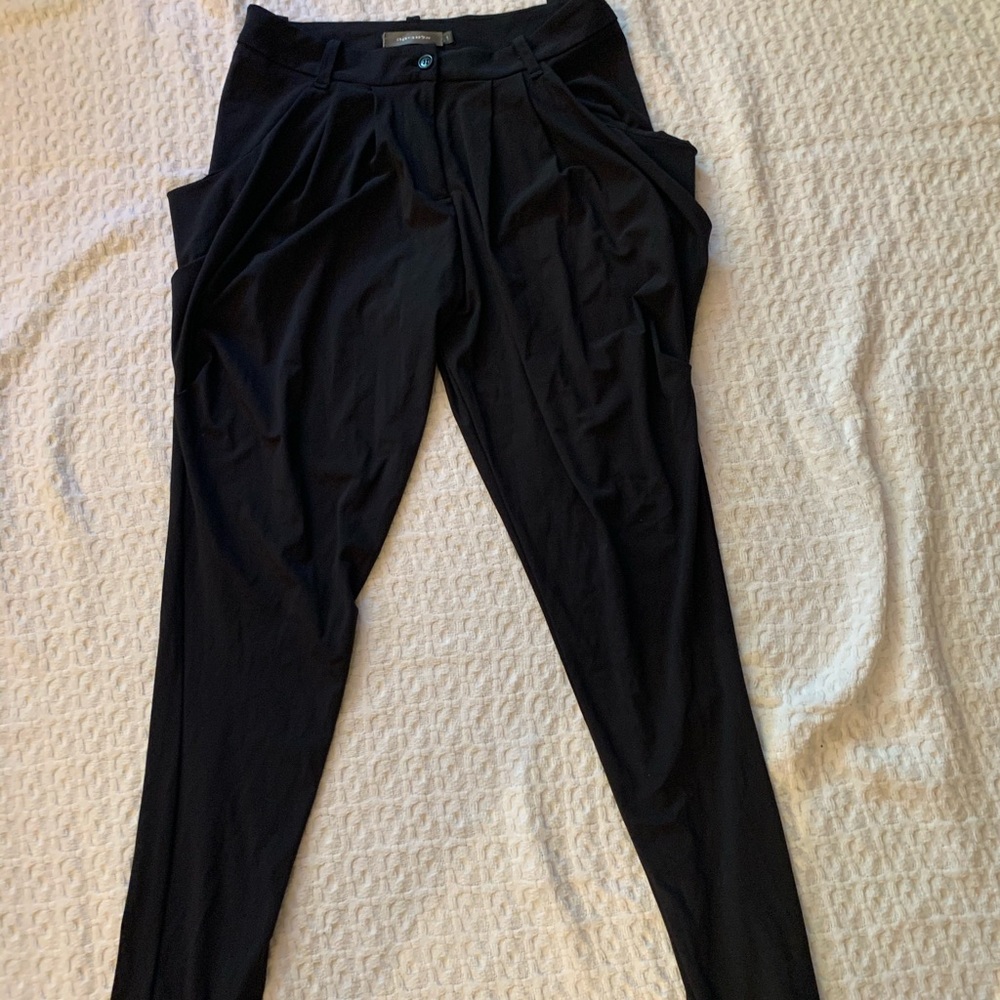 Trendy black pants